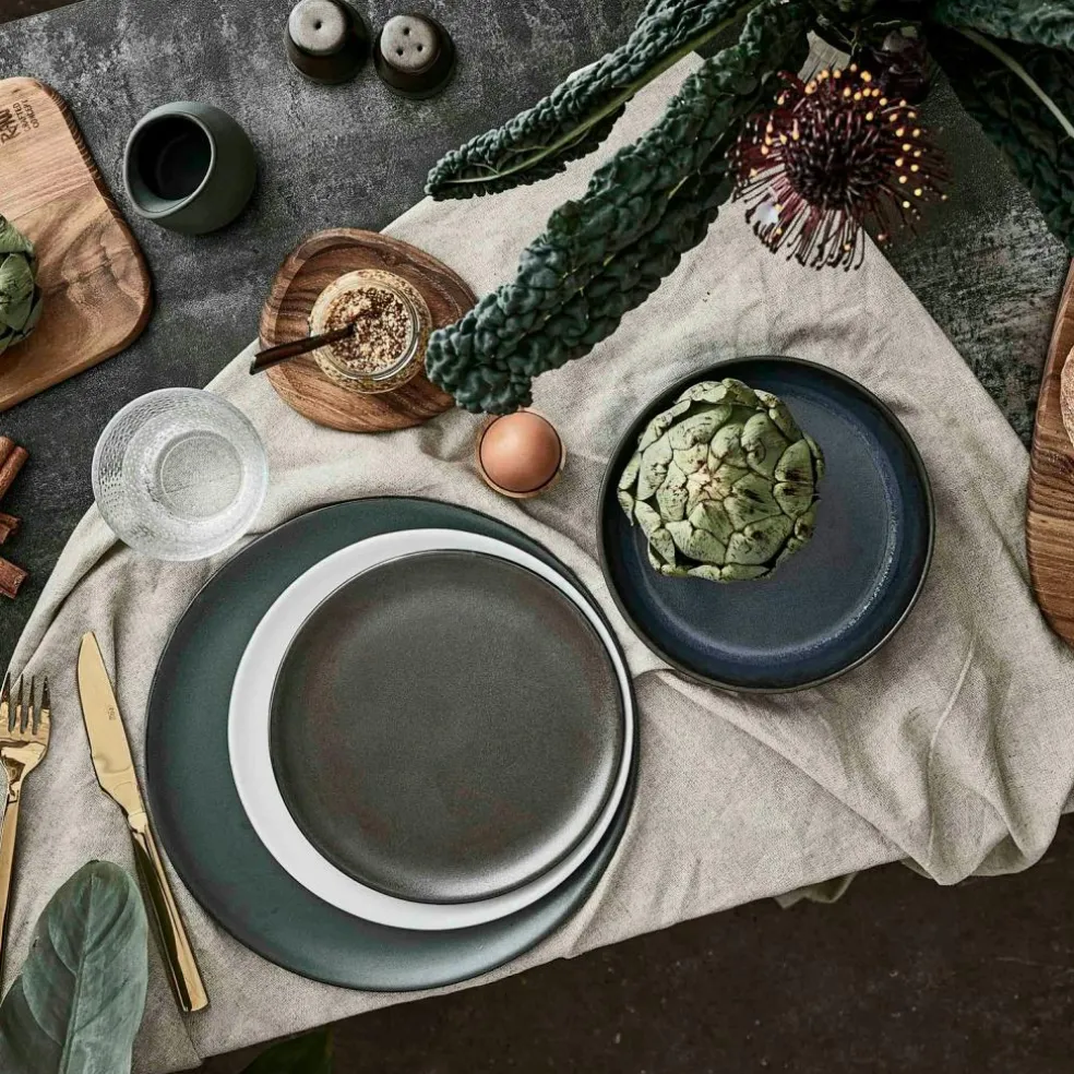 Raw Plate 28 cm, Midnight Blue