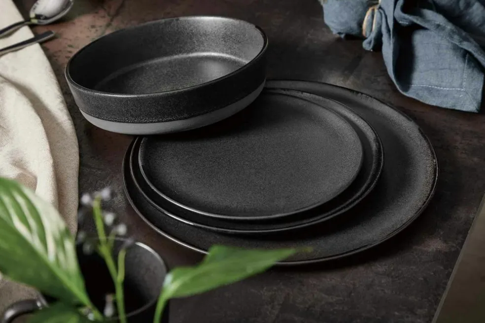 Raw Plate 28 cm, Midnight Blue