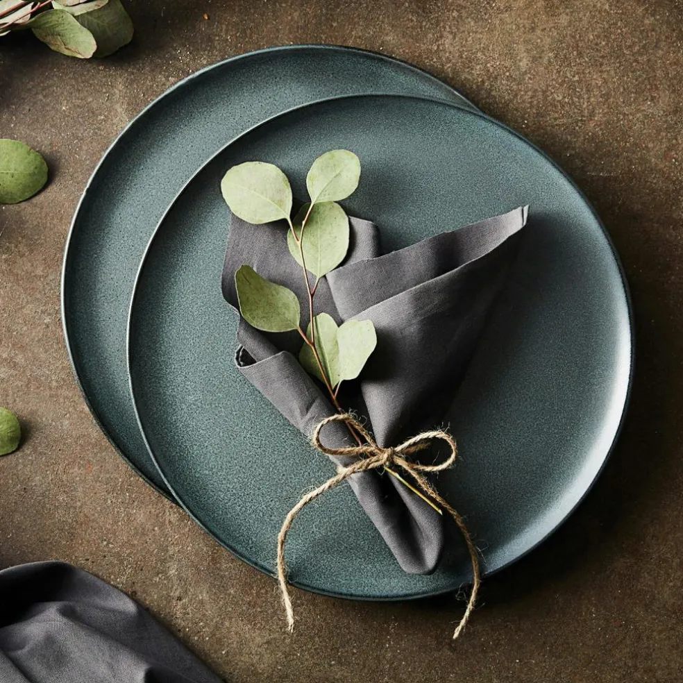 Raw Plate 28 cm, Midnight Blue