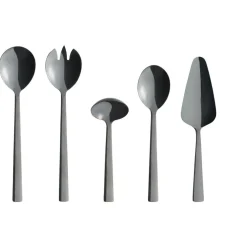 Raw Server 5 Pieces, Silver