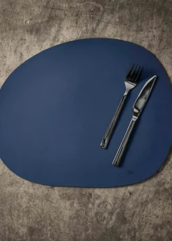 RAW Silicone Placemat Soft 33,5 x 41 cm, Dark Blue