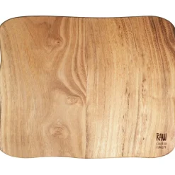 Raw Teak Cutting Board, 33x45 cm