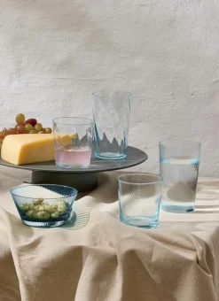 RAW Unique Swirl Glass Low 30 cl, Pink