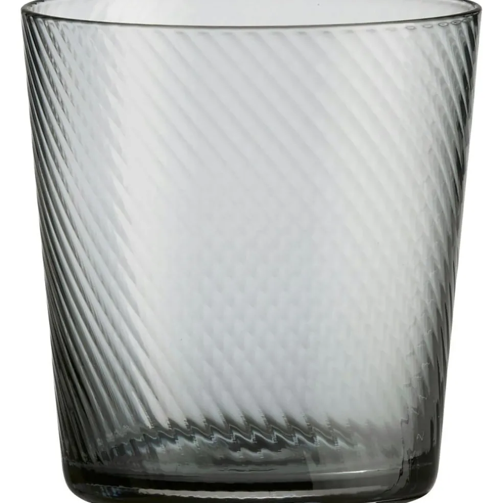 RAW Unique Swirl Glass Low 30 cl, Pink