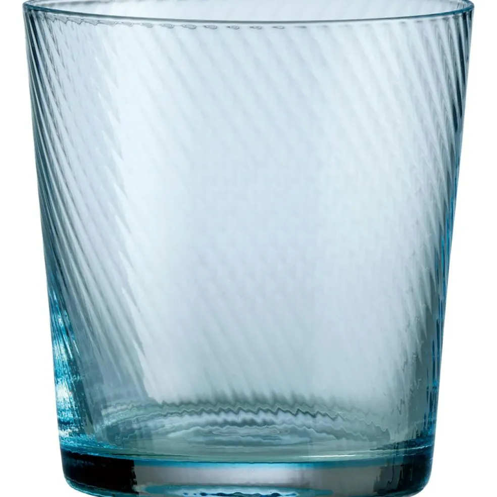 RAW Unique Swirl Glass Low 30 cl, Pink