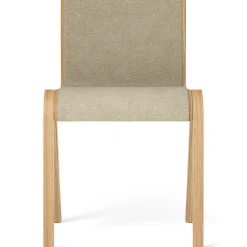 Ready Chair, Upholstered Front, Black Oak / Leather Dakar 0842