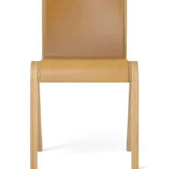 Ready Chair, Upholstered Front, Black Oak / Leather Dakar 0842