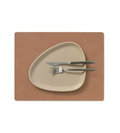Rectangle M Table Mat Nupo 26x34 cm, Khaki