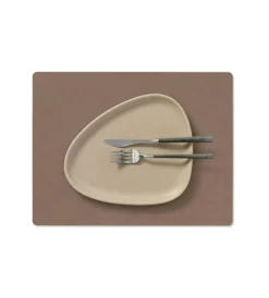 Rectangle M Table Mat Nupo 26x34 cm, Khaki