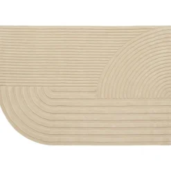 Relevo Wool Rug Off-white, 170x240 cm