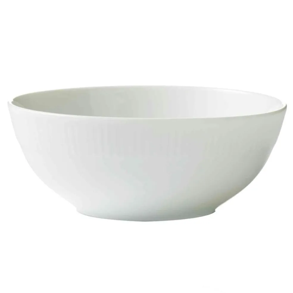 Relief Bowl 14 cm 4-Pcs, White