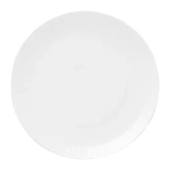 Relief Dessert Plate 20 cm 4-Pcs, White