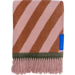 RETRO Throw 125x170 cm, Brown