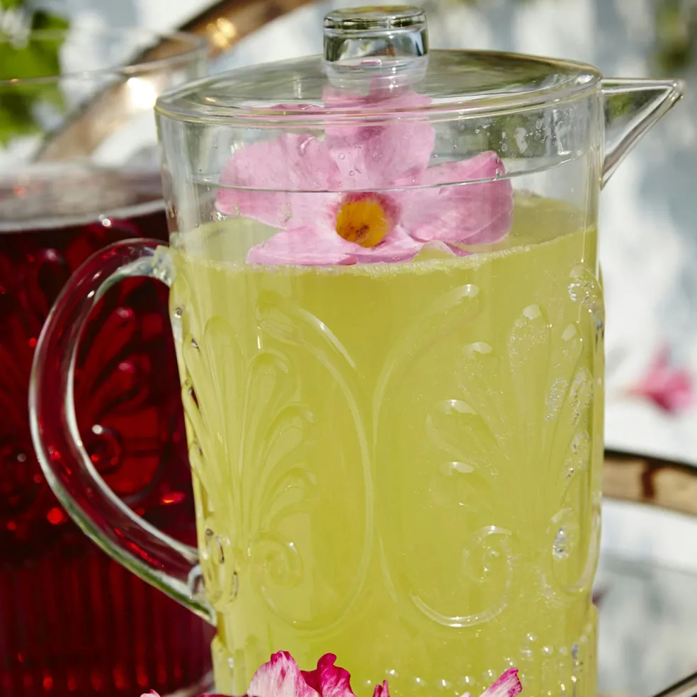 Rice Pitcher Acrylic, Clear