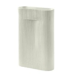 Ridge Vase 48 cm, Beige
