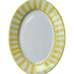 Riviera Serving Dish Oval 37 cm, Yellow
