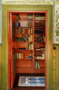 Röllakan Ruth Wool Rug 75x240 cm, Summer Sky