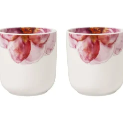 Rose Garden Mugs, 2-pack