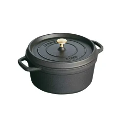 Round Cocotte in Cast Iron 6,7 L, Basil Green