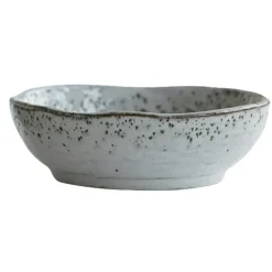 Rustic Bowl Ø14 cm, Grey / Blue