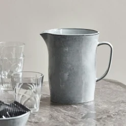 Rustic Jug Grey Blue 30 cl