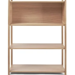Sceene Bookcase B, Black Oak