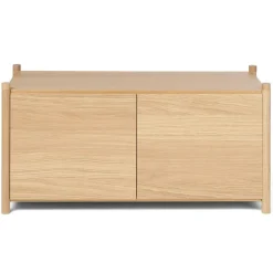 Sceene Bookcase G, Black Oak