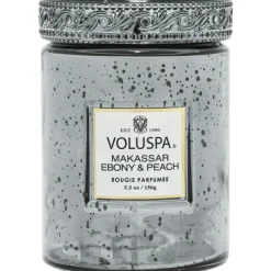 Scented Candle, Makassar Ebony & Peach