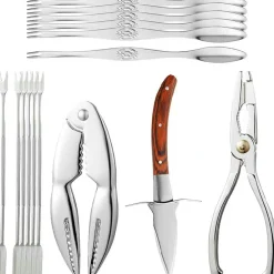 Seafood set 15 parts lobster crab crayfish