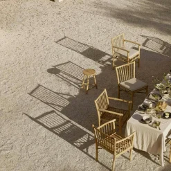 Seat Cushion For Armchair, White