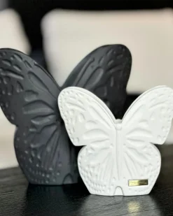 Secret Butterfly Vase Small, White
