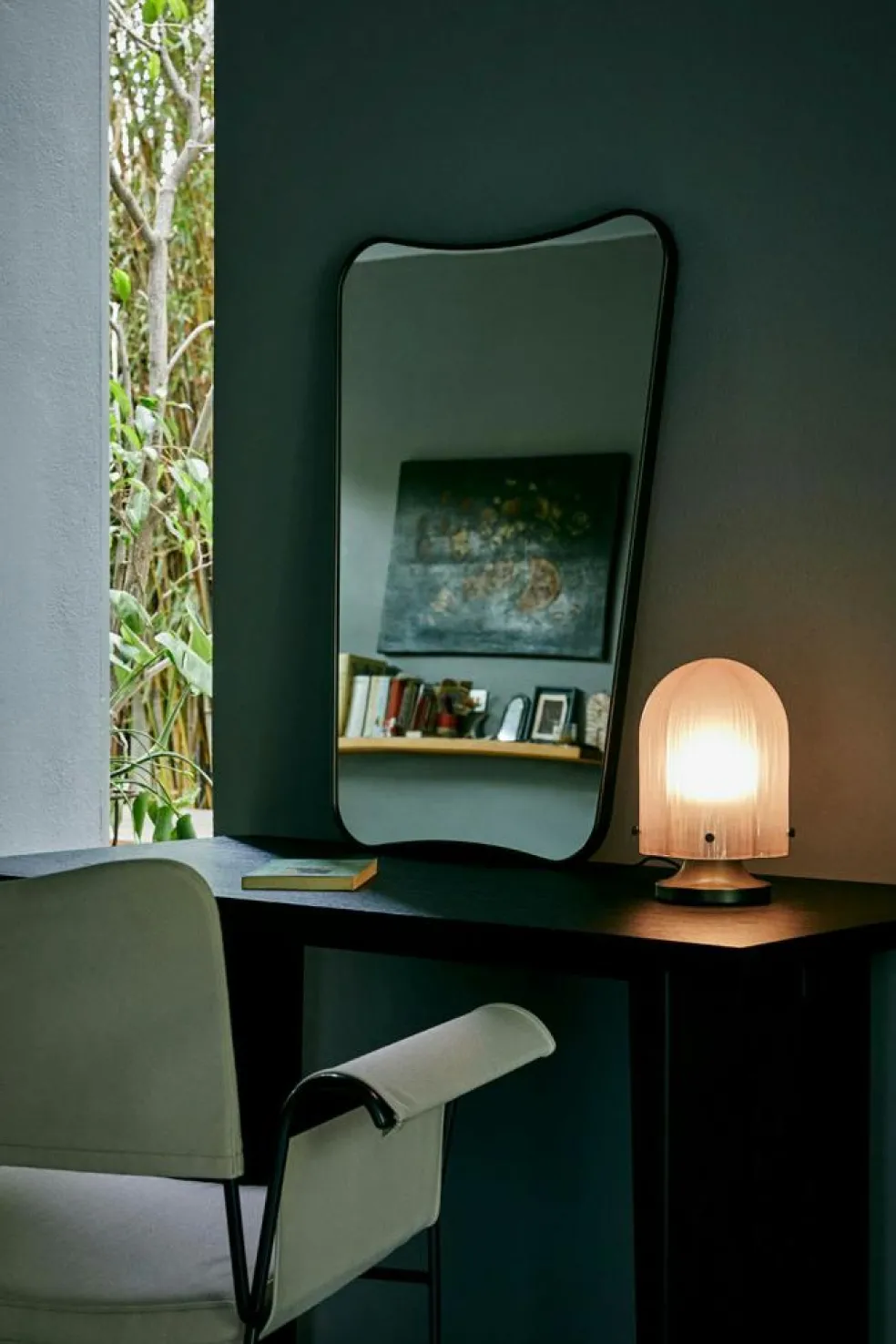 Seine Table Lamp, Smoke