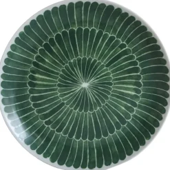 Selma Plate Ø24 cm, Feather Green