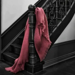 Senzo Plaid 140x200 cm, Pink