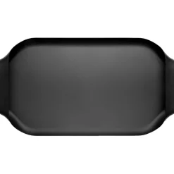 Serving Tray 25x43 cm, Polished Steel