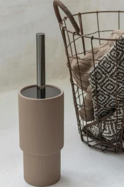 Shades Toilet Brush Holder, Nougat