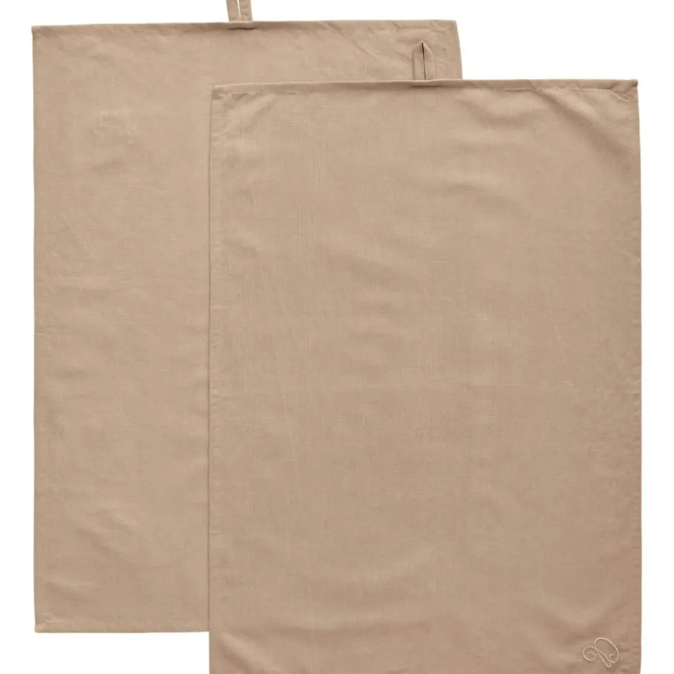 Sienna Kitchen Towel 50x70 cm 2-pack, Taupe