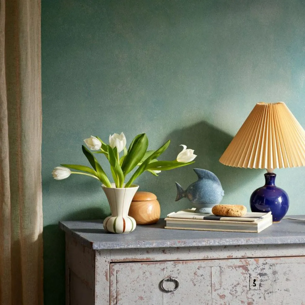 Signature Vase H20 cm, Green