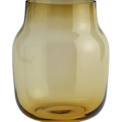 Silent Vase Ø11 cm, Burnt Orange