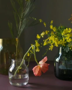 Silent Vase Ø11 cm, Burnt Orange