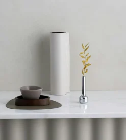 Silhouette Vase 12 cm, Chrome