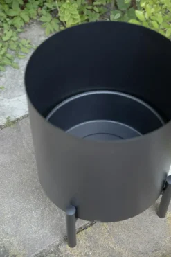 Simply Grow Pot Black, Ø32 cm