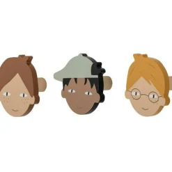 Simson Hooks Brown, 3-pack