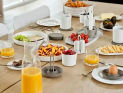 Singles Coaster With Holder, Black