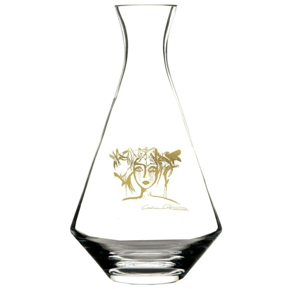 Slice Of Life Carafe, Gold