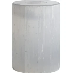 Slow Candle Holder White, 12 cm