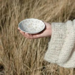 Slåpeblom Bowl 12 cm, Warm Grey