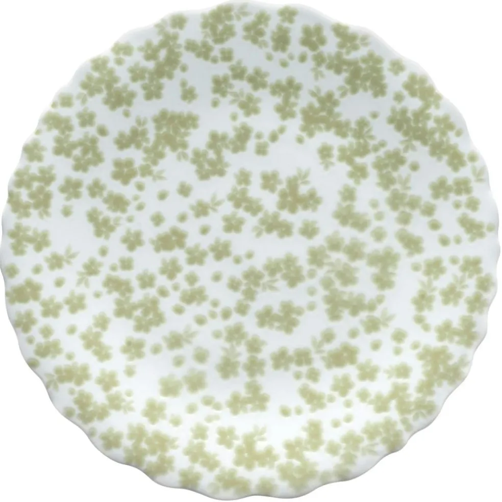 Slåpeblom Plate 21 cm, Green