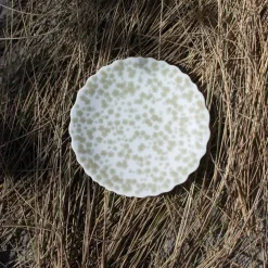 Slåpeblom Plate 21 cm, Green