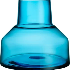 Solare Vase Low 20x22 cm, Electric Blue